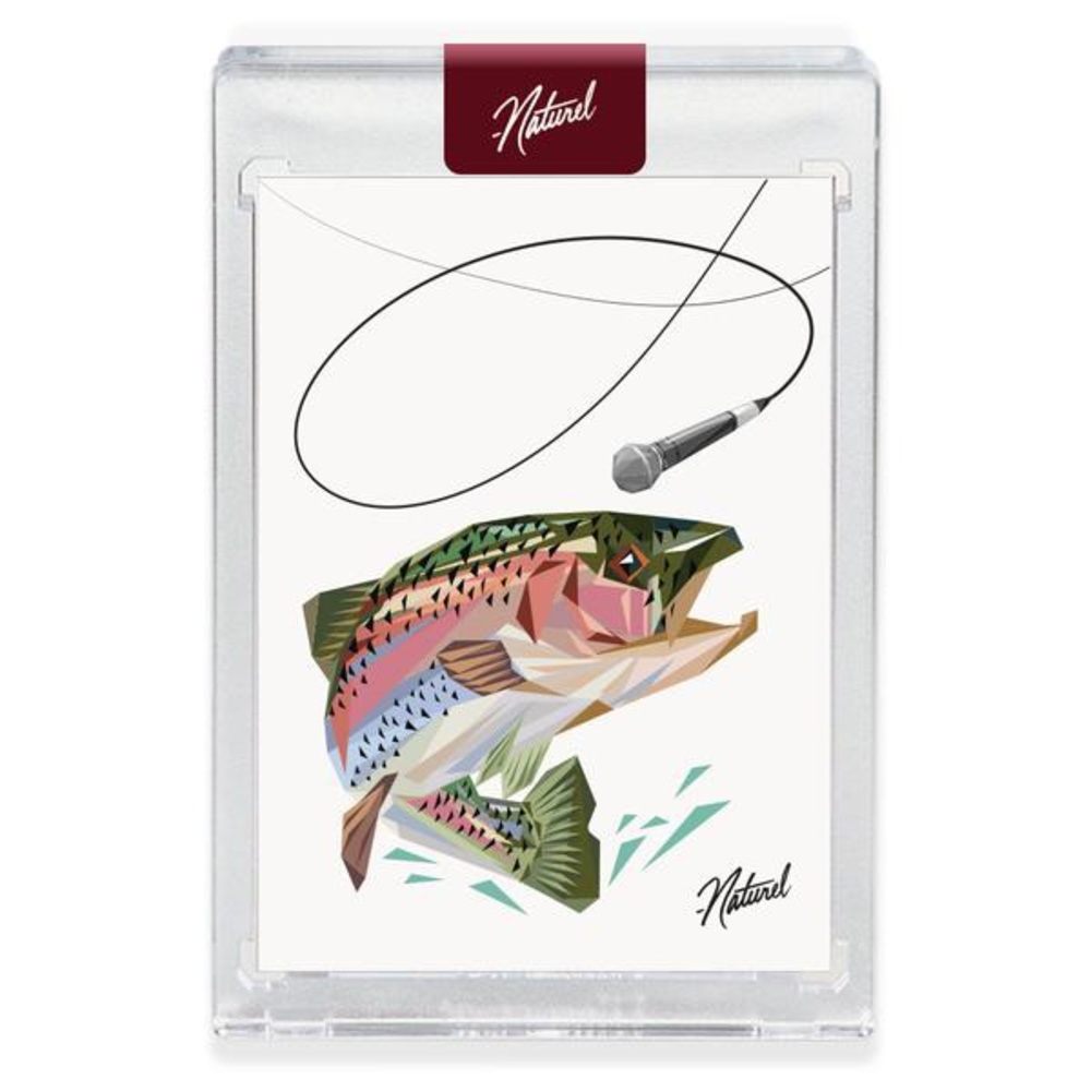 RARE Mike Trout 🎤🐟 Mic Trout Card by Naturel